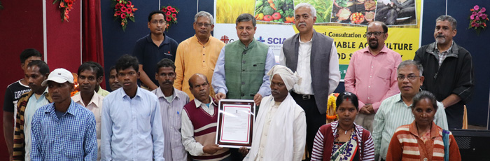 Smallholders need to associate with technology along with organic farming