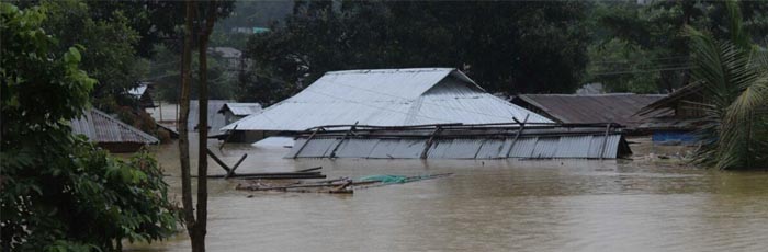 Caritas India plans to reach 15,425 families in flood affected areas of Assam, Manipur, Mizoram, Tripura and Kerala