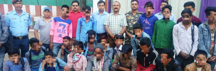 18 trafficked children rescued through Swaraksha program