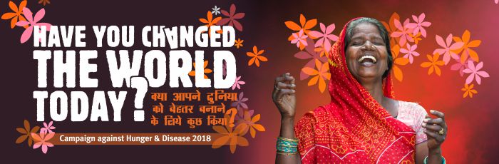 HAVE YOU CHANGED THE WORLD TODAY?