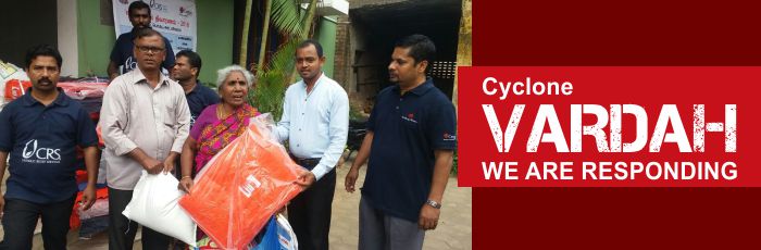 Cyclone Vardah: Caritas-CRS bags START Fund for Response