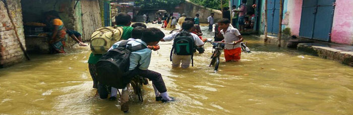 LOCAL ECONOMY ADVERSELY HIT BY BIHAR FLOOD, MAY LEAD TO INCREASED CASES OF CHILD LABOR