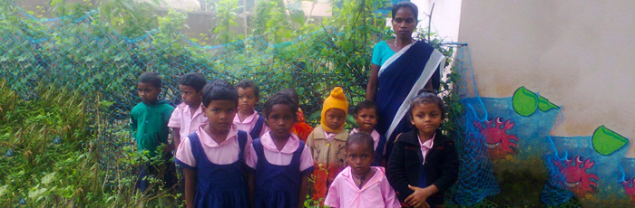 Odisha Government Officials endorses Caritas India’s Kitchen-garden initiative for state-wide replication in Anganwadis