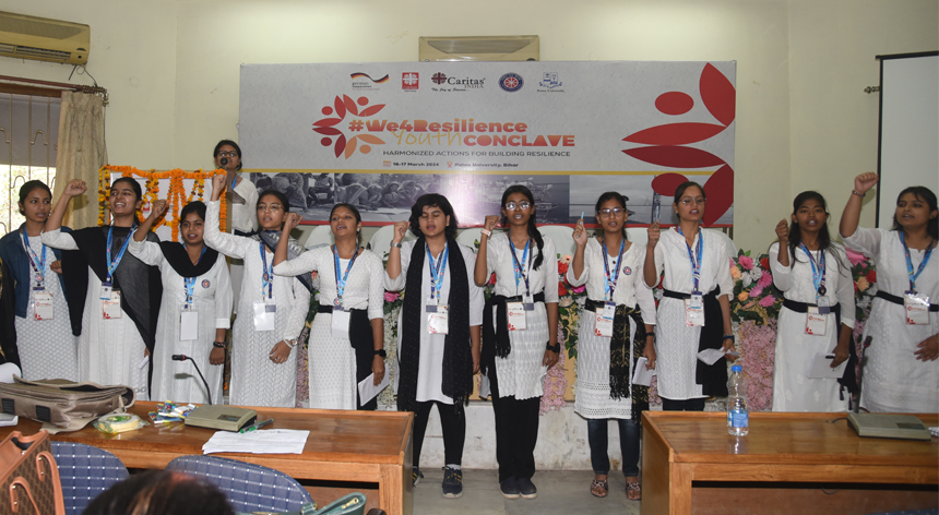 Empowering Youth for Resilience: We4Resilience Youth Conclave at Patna University