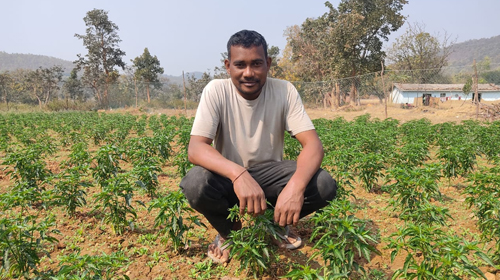 Sonaram Bodra turned a business failure into a thriving family farm