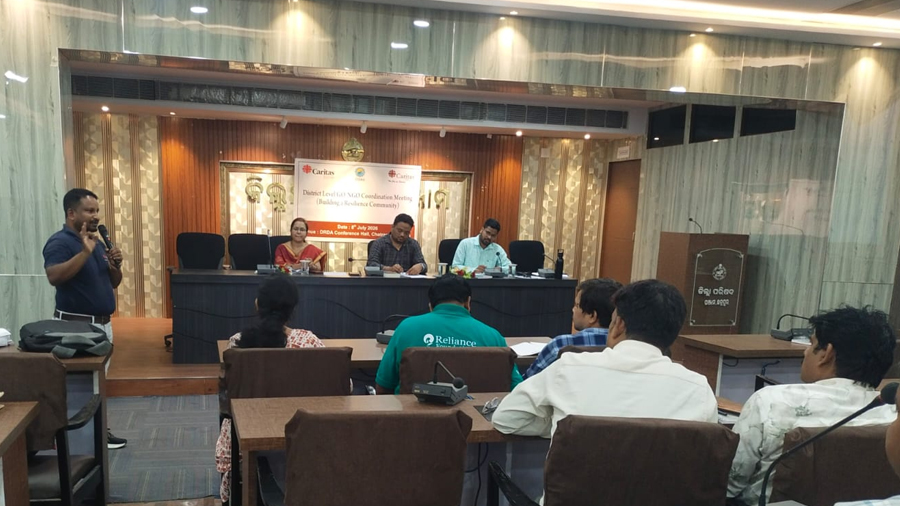 Caritas India Facilitates Coordination Meeting to Strengthen Disaster Response in Ganjam