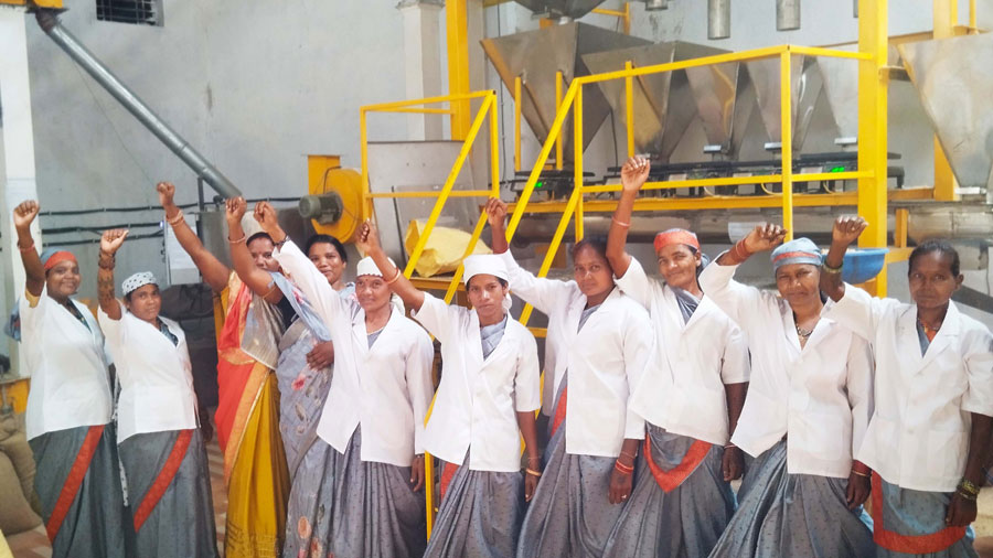 Tribal women’s SHG enterprise now supplies supplementary nutrition to 200 Anganwadi Centres across Kasdol block in Chhattisgarh
